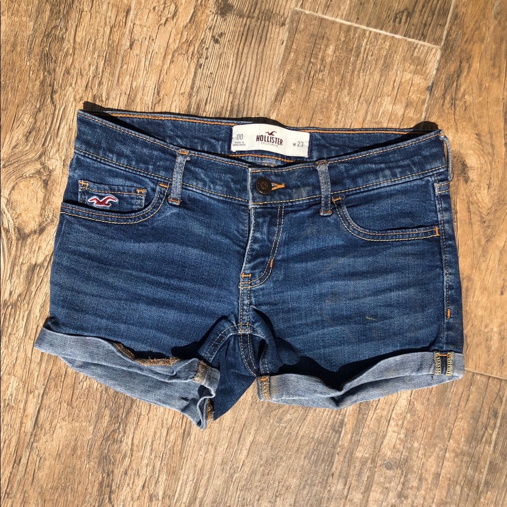 Deep Blue Hollister Shorts